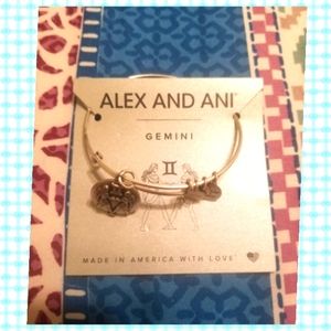 Alex and Ani Gemini Charm Bracelet